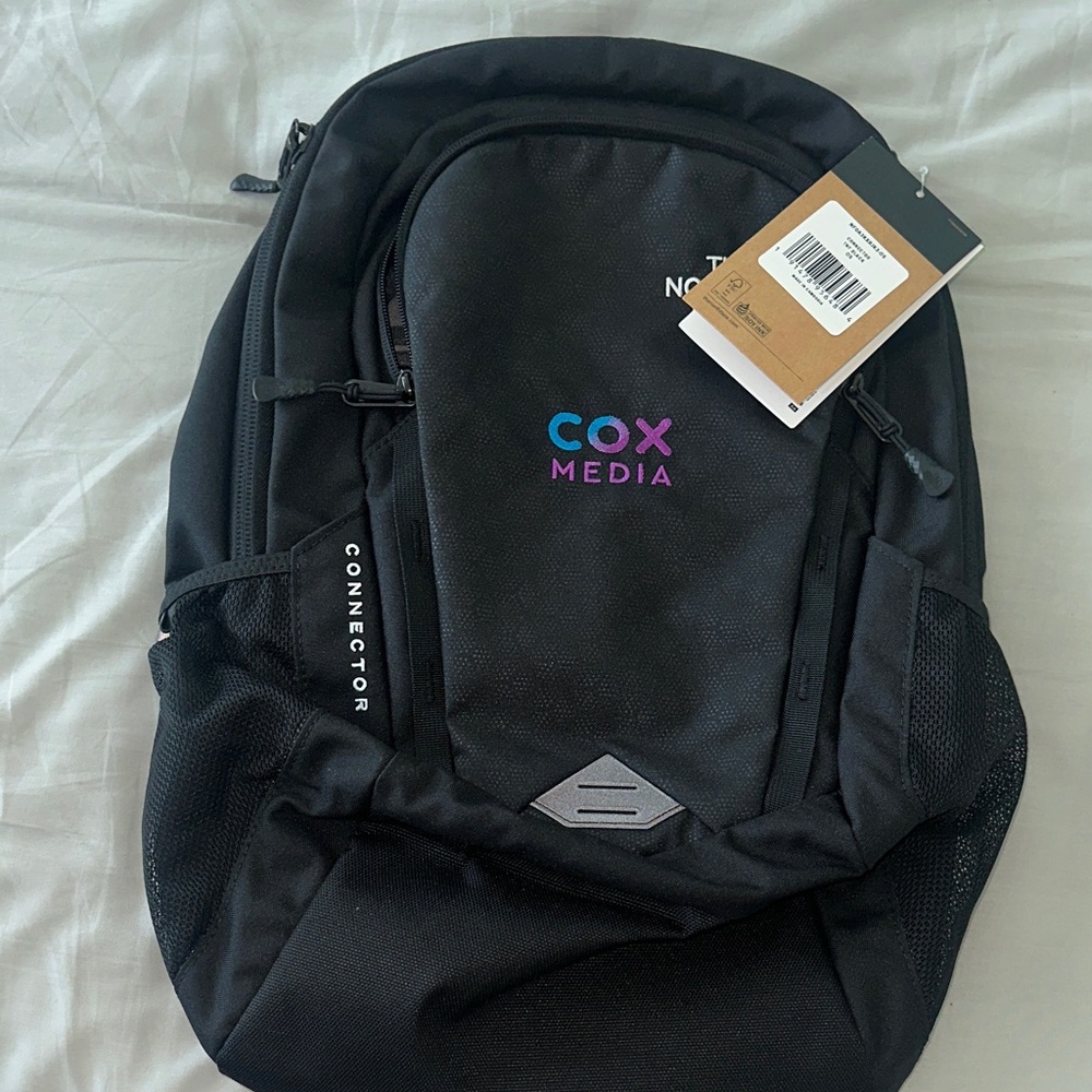 The North Face Black Backpack with Logo